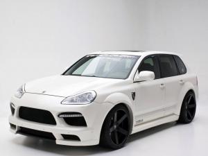 Porsche Cayenne GTS Wide Body Kit by Misha Designs 2007 года